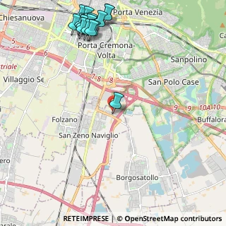 Mappa Traversa I Via Alessandro Volta, 25010 San Zeno Naviglio BS, Italia (2.97556)