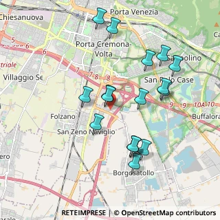 Mappa Traversa I Via Alessandro Volta, 25010 San Zeno Naviglio BS, Italia (1.88941)