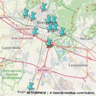 Mappa Traversa I Via Alessandro Volta, 25010 San Zeno Naviglio BS, Italia (4.7075)