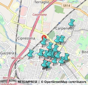 Mappa Via Egidio Marcon, 30174 Venezia VE, Italia (0.9385)