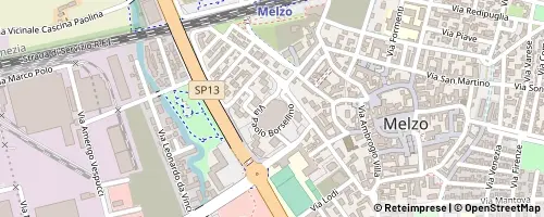 Mappa Melzo