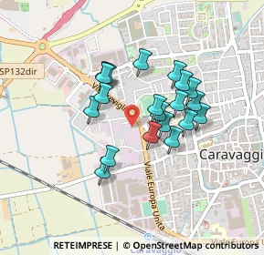 Mappa Via Artigiani, 24043 Caravaggio BG, Italia (0.3415)