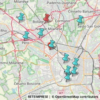 Mappa Via Panfilo Nuvolone, 20100 Milano MI, Italia (4.65182)