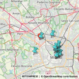 Mappa Via Panfilo Nuvolone, 20100 Milano MI, Italia (4.22385)