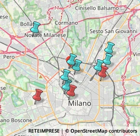 Mappa Via Giuseppe Guerzoni, 20158 Milano MI, Italia (3.20545)