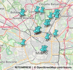 Mappa Via Giuseppe Guerzoni, 20158 Milano MI, Italia (3.535)