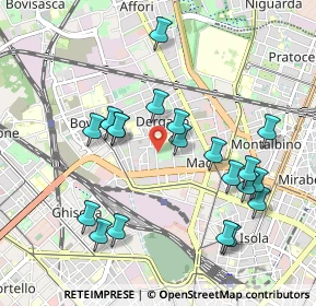 Mappa Via Giuseppe Guerzoni, 20158 Milano MI, Italia (0.9885)