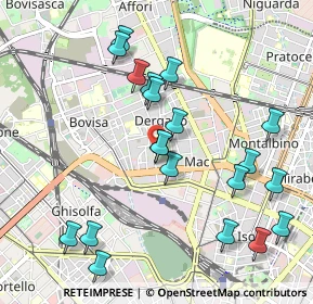 Mappa Via Giuseppe Guerzoni, 20158 Milano MI, Italia (1.0685)