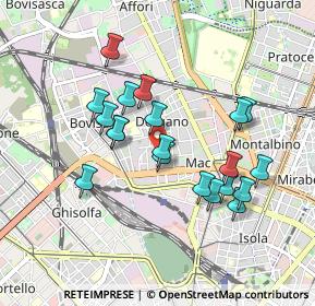 Mappa Via Giuseppe Guerzoni, 20158 Milano MI, Italia (0.821)