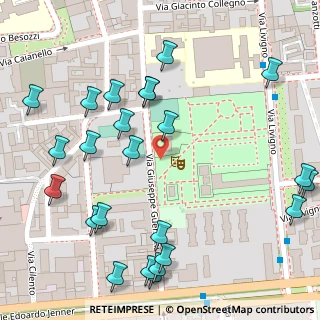 Mappa Via Giuseppe Guerzoni, 20158 Milano MI, Italia (0.15833)