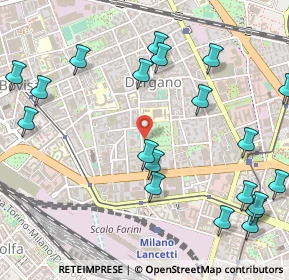 Mappa Via Giuseppe Guerzoni, 20158 Milano MI, Italia (0.6675)