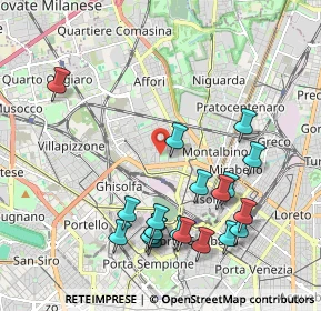 Mappa Via Giuseppe Guerzoni, 20158 Milano MI, Italia (2.2245)