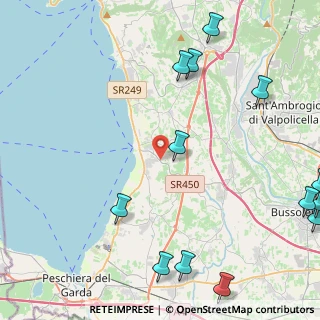 Mappa Località Mondragon di Sotto, 37017 Lazise VR, Italia (6.73667)