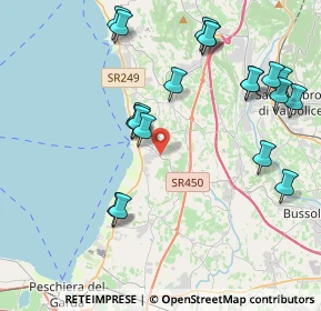 Mappa Località Mondragon di Sotto, 37017 Lazise VR, Italia (4.466)