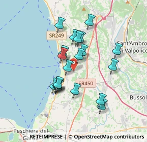Mappa Località Mondragon di Sotto, 37017 Lazise VR, Italia (3.0135)