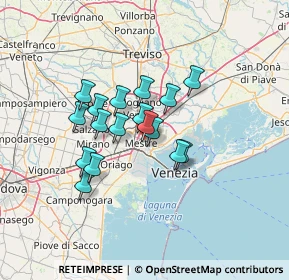 Mappa Via Ca’ Rossa, 30173 Venezia VE, Italia (9.87765)