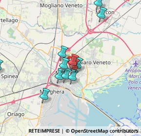 Mappa Via Ca’ Rossa, 30173 Venezia VE, Italia (3.0125)