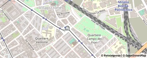 Mappa Milan