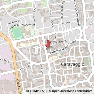 Mappa Via G. Mazzini, 4, 24043 Caravaggio, Bergamo (Lombardia)