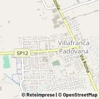 Kort Villafranca Padovana