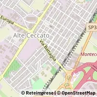 Hartă Montecchio Maggiore