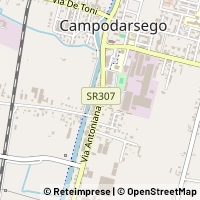 Mapa Campodarsego