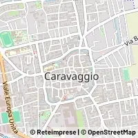 Mapa Caravaggio