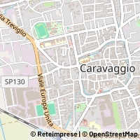 Mapa Caravaggio
