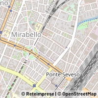 Mapa Milano