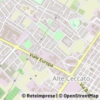 Mapa Montecchio Maggiore