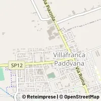 Térkép Villafranca Padovana