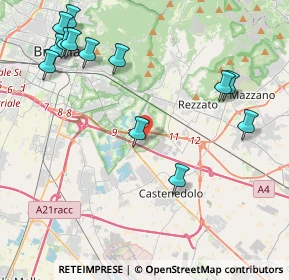 Mappa Via Settima, 25129 Buffalora BS, Italia (5.07923)