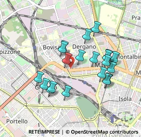 Mappa Viale Jenner Edoardo, 20159 Milano MI, Italia (0.8365)