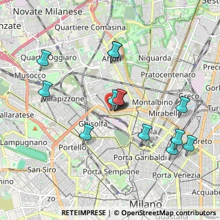 Mappa Viale Jenner Edoardo, 20159 Milano MI, Italia (1.746)