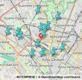 Mappa Viale Jenner Edoardo, 20159 Milano MI, Italia (1.69857)