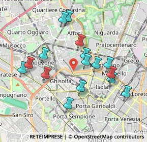 Mappa Viale Jenner Edoardo, 20159 Milano MI, Italia (1.83313)