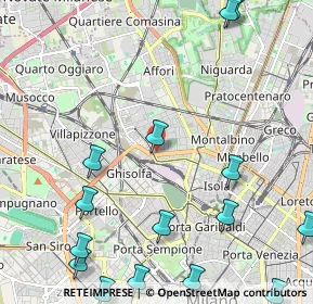 Mappa Viale Jenner Edoardo, 20159 Milano MI, Italia (3.08067)