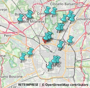 Mappa Viale Jenner Edoardo, 20159 Milano MI, Italia (3.819)