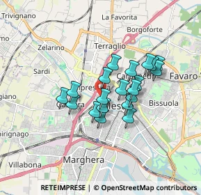 Mappa Via Antonio Buzzola, 30174 Venezia VE, Italia (1.273)