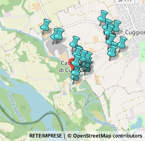 Mappa Via al Ponte, 20012 Cuggiono MI, Italia (0.75833)