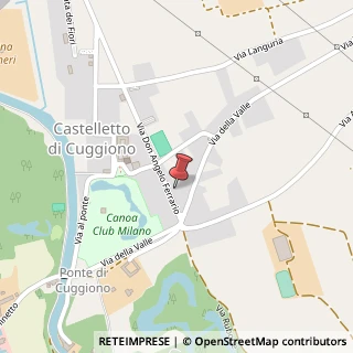 Mappa Via Don Angelo Ferrario, 6, 20012 Cuggiono, Milano (Lombardia)