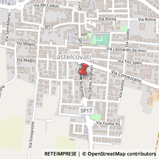 Mappa Via Sant'Antonio,  94, 25030 Castelcovati, Brescia (Lombardia)