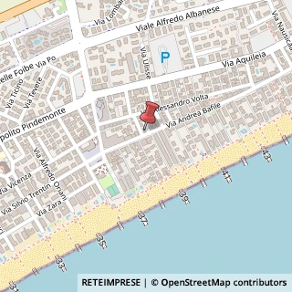 Mappa Via Bafile, 566, 30016 Jesolo, Venezia (Veneto)
