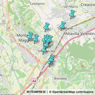 Mappa Via Nogara Vecchia, 36075 Montecchio Maggiore VI, Italia (1.25)