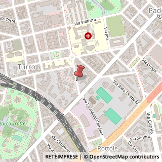 Mappa Via cavezzali francesco 6/a, 20127 Milano, Milano (Lombardia)