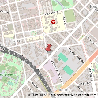 Mappa Via Francesco Cavezzali, 5, 20127 Milano, Milano (Lombardia)