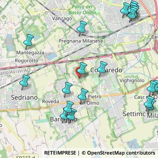 Mappa Via Edmondo de Amicis, 20010 Cornaredo MI, Italia (3.0715)