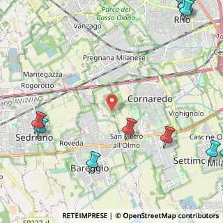 Mappa Via Edmondo de Amicis, 20010 Cornaredo MI, Italia (3.59182)