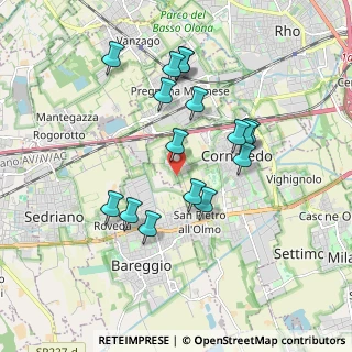 Mappa Via Edmondo de Amicis, 20010 Cornaredo MI, Italia (1.71188)