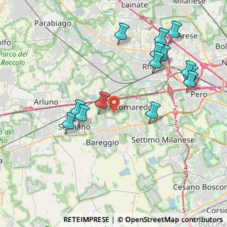 Mappa Via Edmondo de Amicis, 20010 Cornaredo MI, Italia (4.49143)